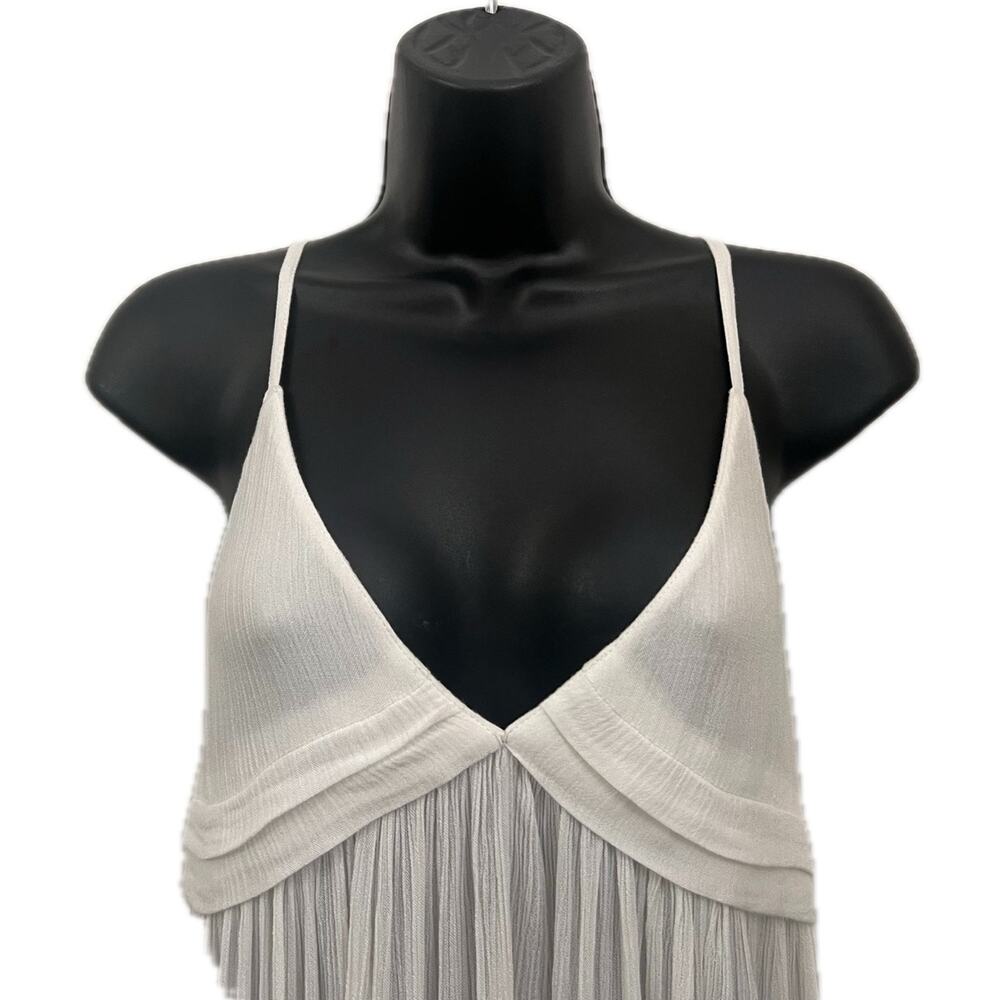 NWT O’Neill Saltwater Solids White Cover Up Dress Medium Beach Swim - Picture 3 of 12